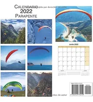 Comprar Libro: Calendario Parapente: Calendario De Pared Español 12