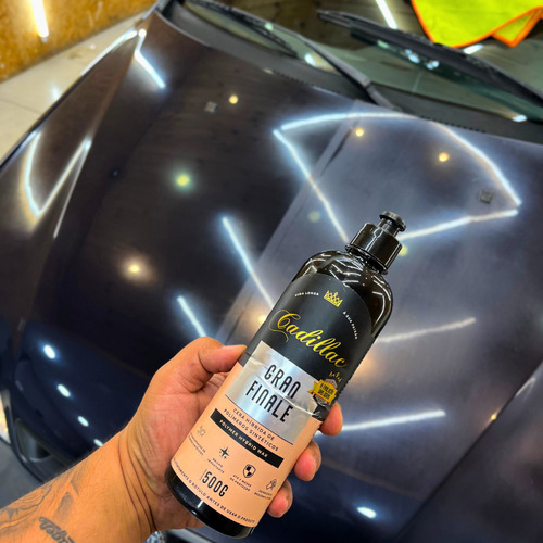 Cera Automotiva Cadillac Gran Finale Híbrida Nevasca 500ml