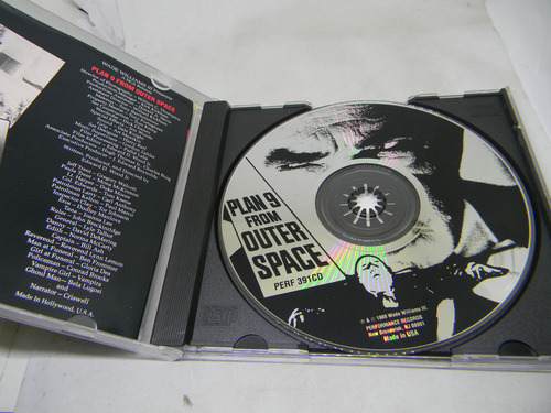 Cd - Plan 9 From Outer Space - Ed. Wood - Importado Edição Limitada