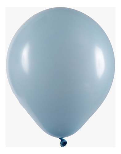 Balão Redondo 24 Diversas Cores 3 Unidades Art Latex Cor Azul-claro