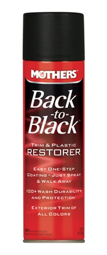 Mothers Back To Black Trim & Plastic Restorer Aerosol 283g