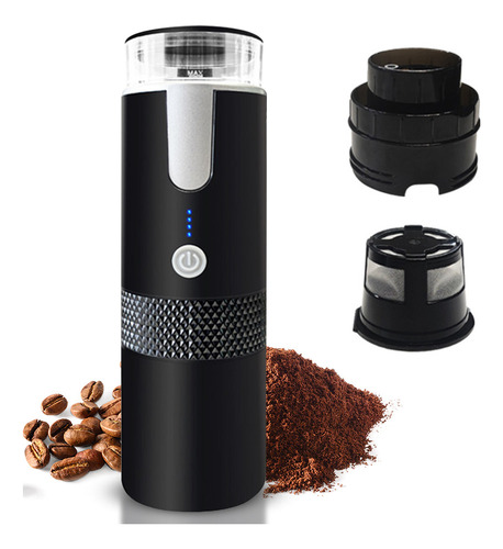 Cafetera Mini Portátil Recargable De 1200 Mah Para Acampar