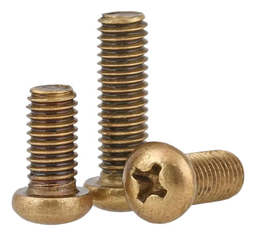 Parafuso Panela Phillips Bicromatizado M6 X 30 Mm 200
