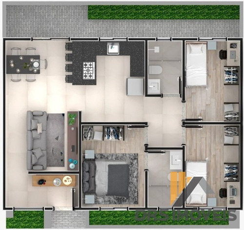 Imagem 13 de 13 de Casa Térrea Com 3 Quartos - Ca532-v