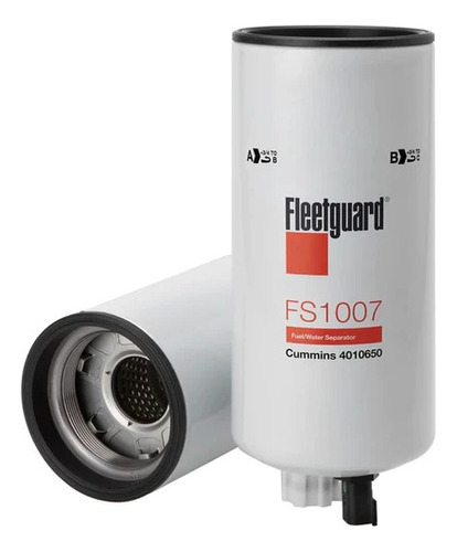 Filtro Separador De Combustible Fs1007