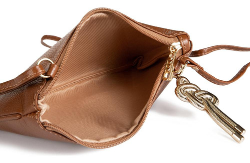 Bolsa Tanara Tb3262 Cor Caramelo