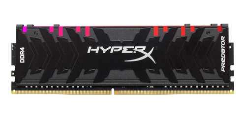 Imagem 1 de 2 de Memória RAM Predator color preto  8GB 1 HyperX HX429C15PB3A/8