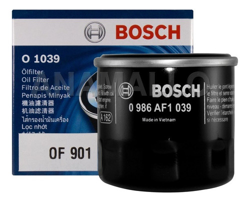 Filtro Aceite Bosch Para Motos Yamaha Kawasaki Suzuki Honda 