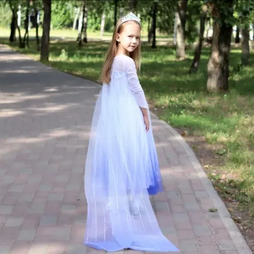 Vestido de elsa store blanco frozen 2
