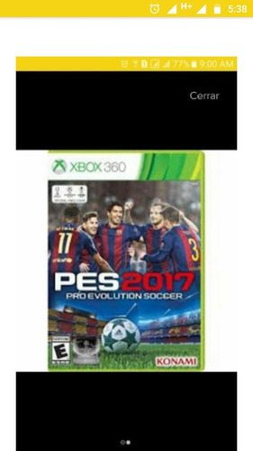 Pes 2017 Xbox 360