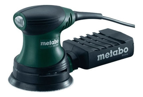 Lijadora De Palma Roto Orbital Metabo Fsx 200 Intec 125mm