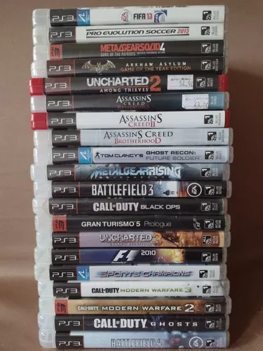 Lote Jogos de PS3 Midia Física - Escolha seus Jogos!