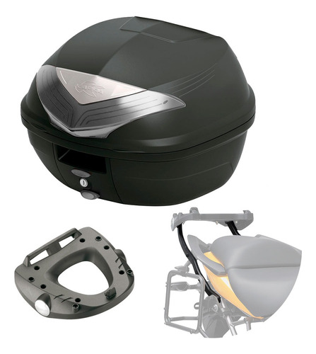 Baul Trasero 35l Con Soporte Kawasaki Versys 650 2010 A 2014