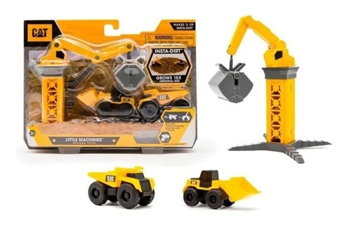 Cat Equipo De Suelo Little Machines Camiones Construccion Ed