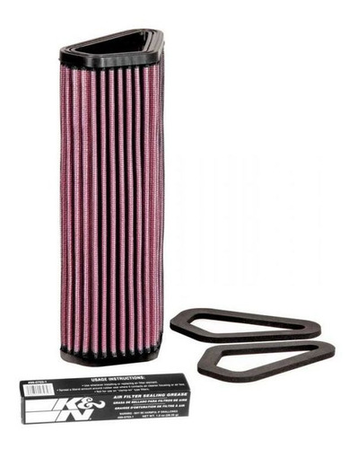 Filtro De Aire De Alto Flujo K&n Ducati 848 Evo 848 2010 A 2