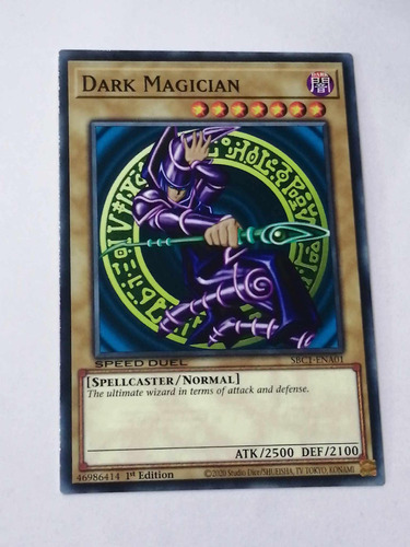Speed Duels Yugioh Dark Magician Mago Oscuro Pose Original