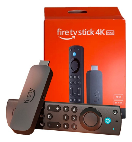 Fire Tv Stick 4k Max 2da Gen (2023)  16 Gb Wi-fi 6e 2gb Ram