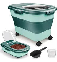 Comprar Contenedor De Almacenamiento De Comida Para Perros, Comida P