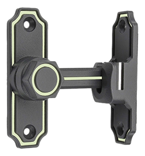 Cerradura De Pestillo De Puerta, Cerradura De Gris Luminoso