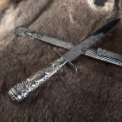 Cuchillo Facon Criollo Atahualpa Tandil 25cm De Hoja