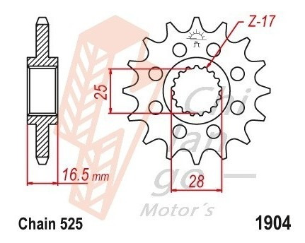 Kit De Arrastre Para Ktm 990 Adventure 05-09