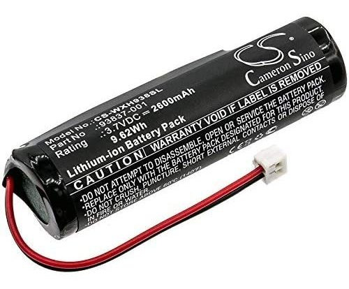 3.7v -001 Battery Replacement For Wahl Beretto Black Stealt.