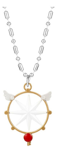 Collar Sakura Cardcaptor Colgante Báculo Estrella Hechizo 