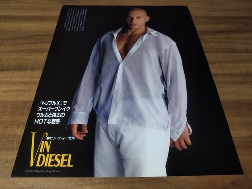 (mp418) Vin Diesel * Jena Malone * Mini Poster Pinup 30 X 23