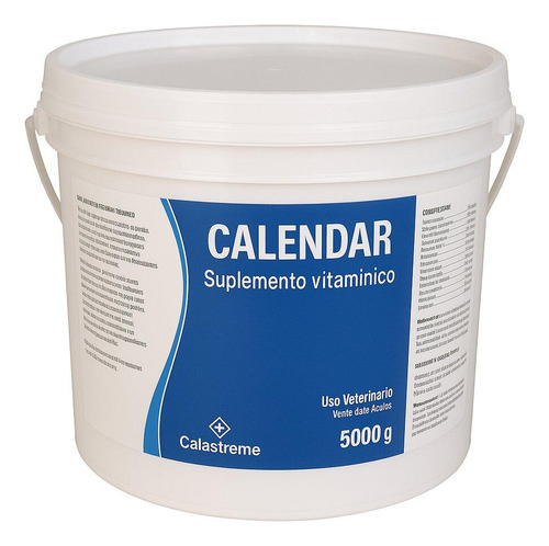 Calendar Hampton 5kg Suplemento Dietario Equino - Calastreme