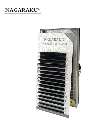 Cílios Nagaraku Premium Mix (7a15) Volume Russo E Fio A Fio