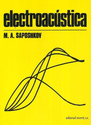 Libro Electroacústica De M. Saposhkov