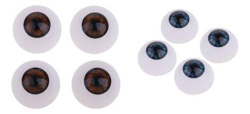 Set De 24mm Ojos De Seguridad Color / Azul , Accesorios De