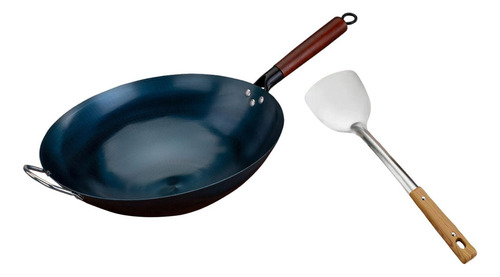 Sartén Wok Para Cocinar Salteados Cocinar A Diámetro 30cm