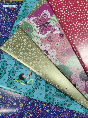 Papel De Regalo Pack 25 Pliegos