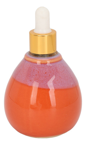 Bote De Aceite Esencial De Cerámica Rosa, Botella Vacía De 9