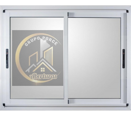 Ventana Modena 120x120 Aluminio Blanco Dvh