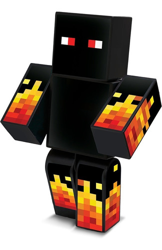 Boneco Minecraft Athos Streamer 35 Cm - Algazarra
