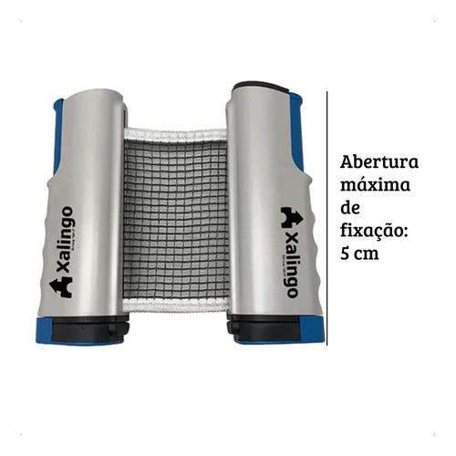 Rede Retrátil Para Tenis De Mesa Pingue Pong Portátil
