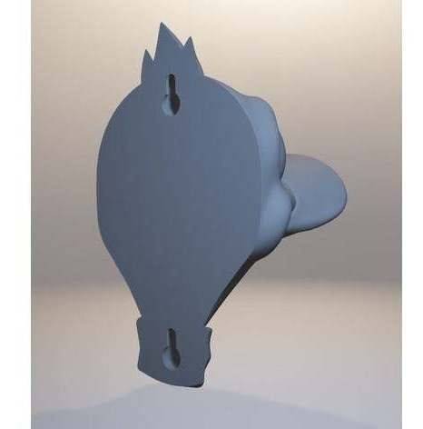 Soporte De Audifonos Para Muro De Pato Impreso En 3d Soporte De Audifonos Para Muro De Pato Impreso En 3d