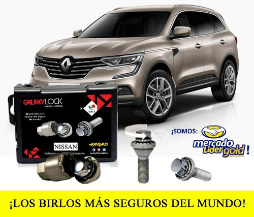 Tuerca Seguridad Renault Koleos Bose Galaxy Lock