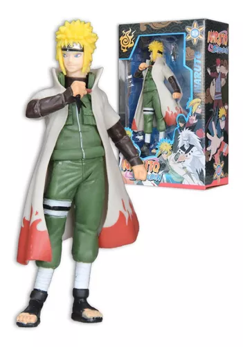 Minato Quarto Hokage Boneco Naruto Shippuden Articulado em