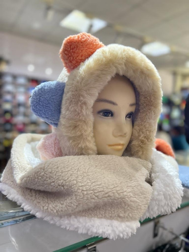 Gorro Para El Frio Con Chiporro Cálido 2023 Helegante