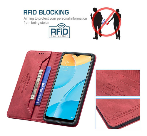 Funda Tipo Cartera Para Oppo A15