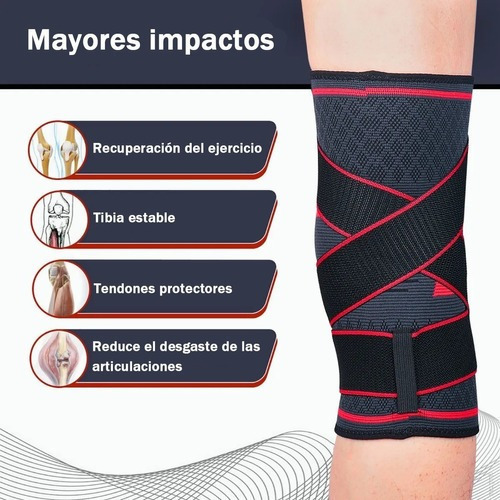 1 Par De Rodilleras Deportivas De Compresión Para Gimnasio