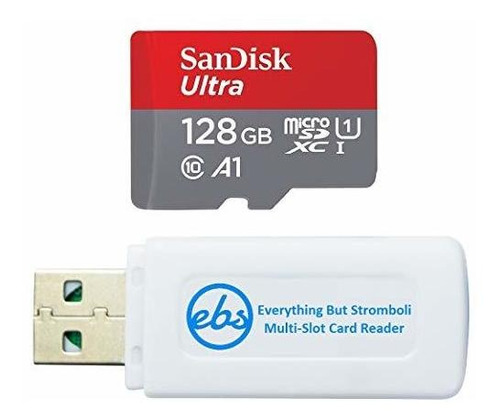 Tarjeta De Memoria Micro Sdxc Ultra De 128 Gb Para Telã...