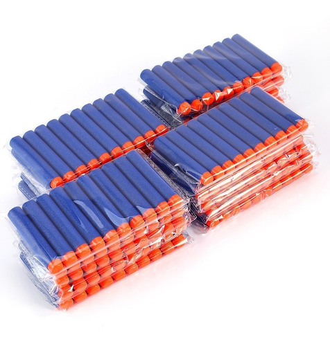 100 Unid. Dardo Recarga Para Nerf N-strike