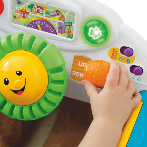Imagen 6 de 7 de Fisher-price Smart Stages Crawl Around Carro Azul