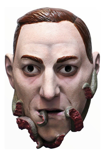 Máscara De H.p. Lovecraft Con Tentaculos Monstruo Terror Color Rosa Monsters