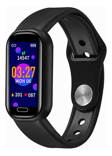 Smart Band Reloj Inteligente Smartwatch Smartband App Fitpro Color De La Malla Negro