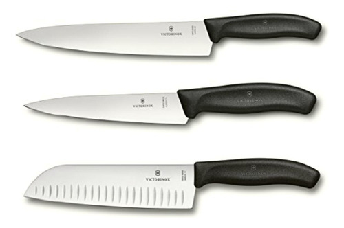 Victorinox Block Cuchillo Sc De Cocina Con 11 Piezas, Negro